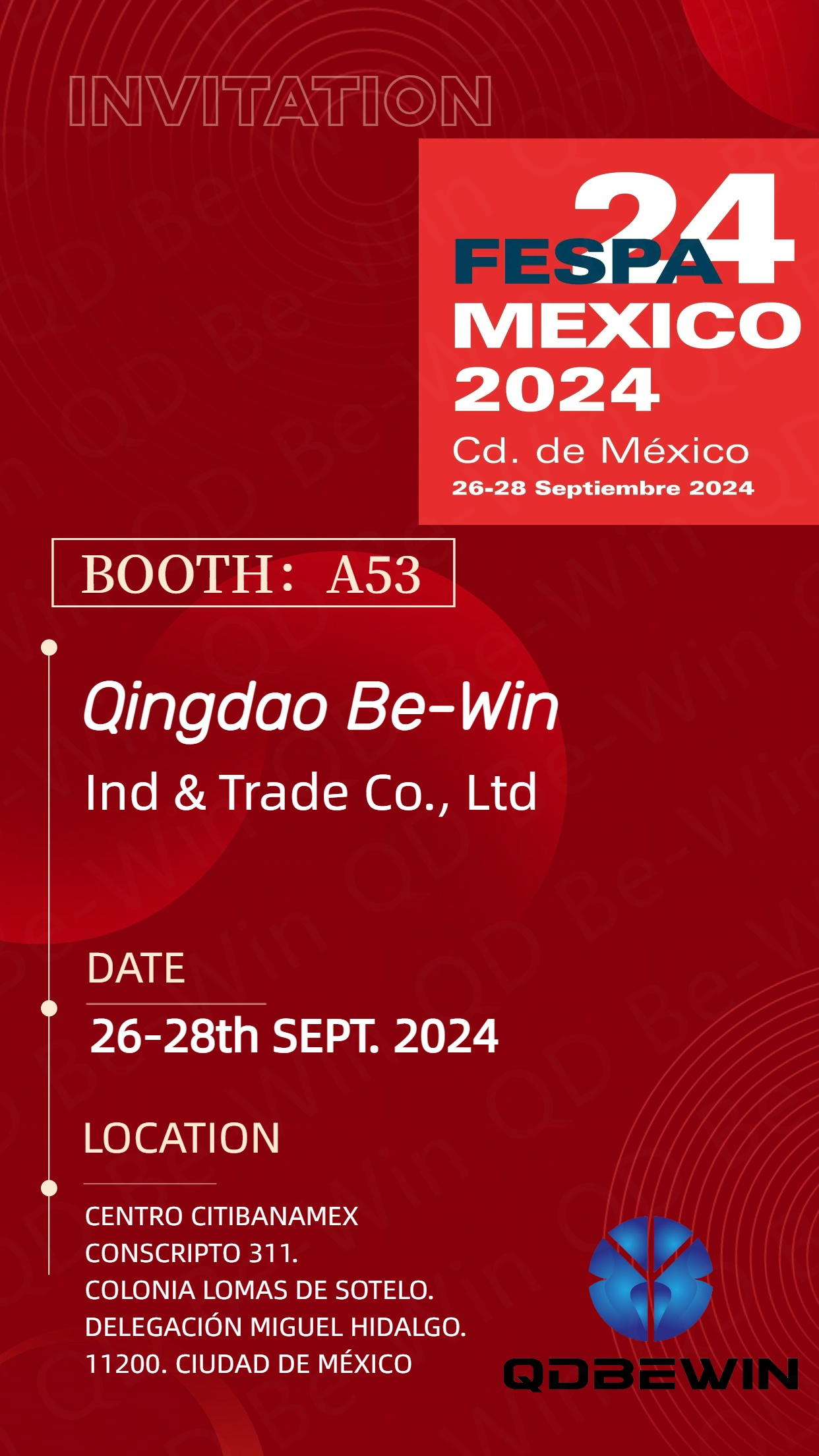 Qingdao Be-Win Ind & Trade Co., Ltd to Showcase Acrylic Sheets, PVC Foam Boards, and Aluminum Composite Panels at FESPA 2024 Mexico