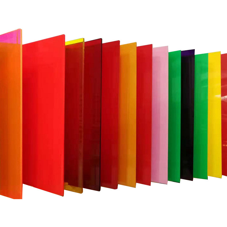 Color Extruded Acrylic Sheet With Good Weatherability